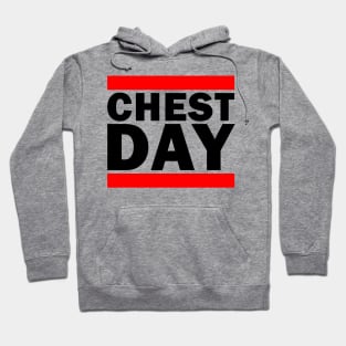 Chest Day Gym Parody Shirt (For Light Colored Shirts) Hoodie